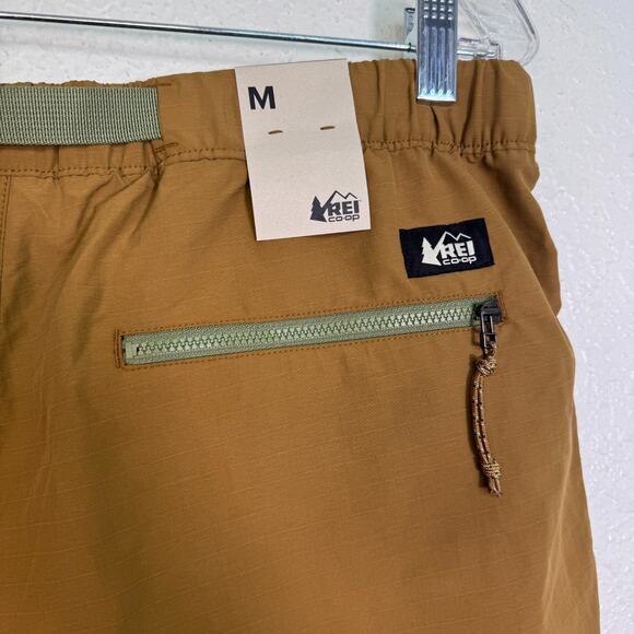 REI Trailmade Amphib Shorts Mens Medium Belted Ripstop Hiking Swim UPF 50 NEW - Picture 6 of 10